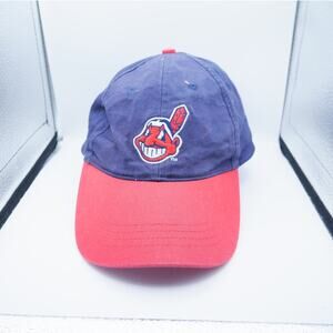 Cleveland Indians Baseball Cap Chief Wahoo Hat Stricklands Embroidered